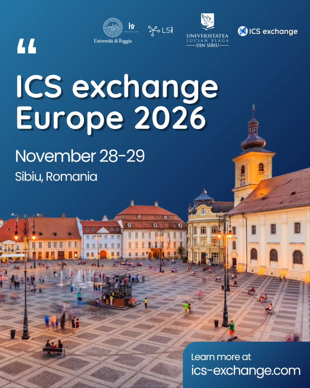Ics europe 2026